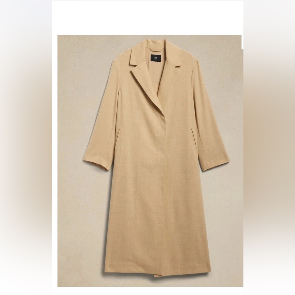 Banana Republic Oro Blazer Trench Coat - Small NWT